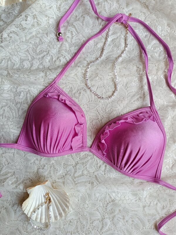 Sellős fényű bikini felső