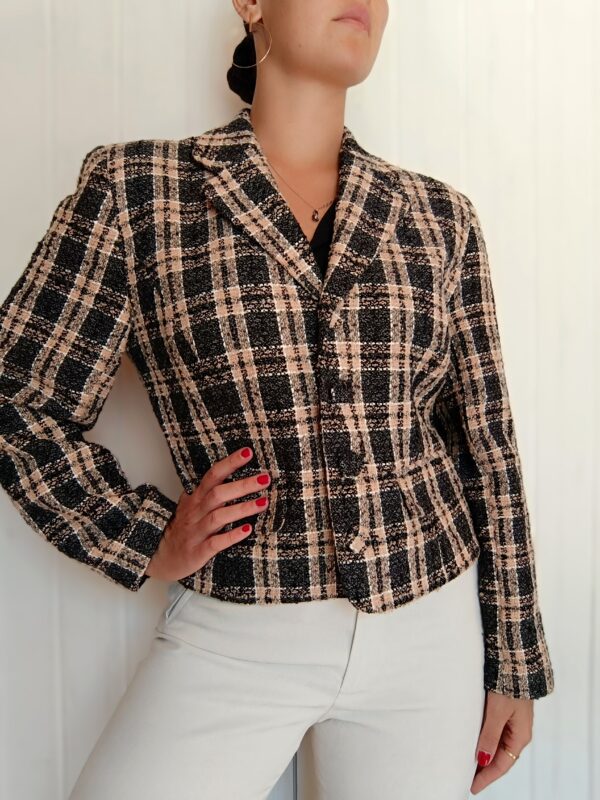 Tweed blézer